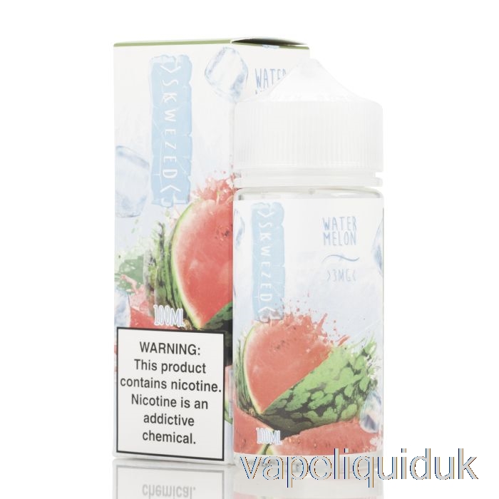 ICE Watermelon - SKWEZED E-Liquid - 100mL 0mg Vape Juice